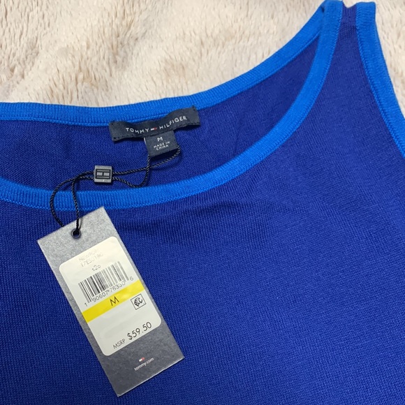 NWT Tommy Hilfiger striped sweater tank - Picture 2 of 7